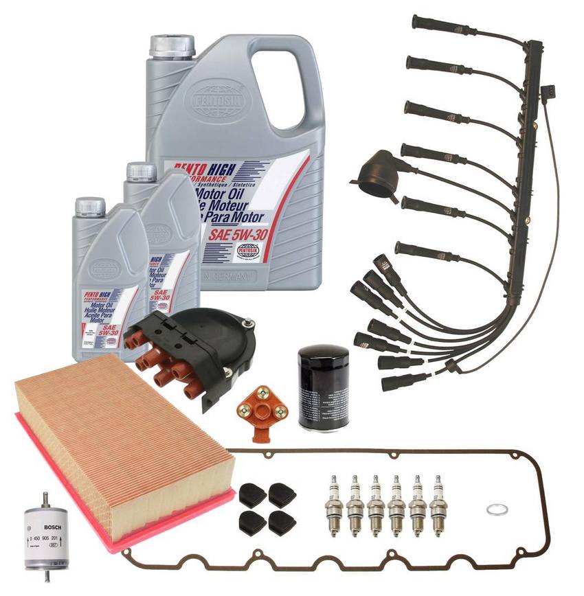 BMW Ignition Tune-Up Kit (5W-30) (7 Liter) (High Performance) 13721720861 - eEuroparts Kit 3085011KIT